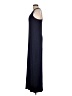 Loveappella Solid Blue Casual Dress Size L - photo 5