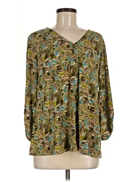 Susan Graver Long Sleeve Blouse