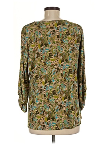Susan Graver Long Sleeve Blouse (view 2)