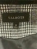 Talbots Houndstooth Gray Vest Size 10 - photo 6