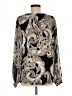 Susan Graver Black Long Sleeve Blouse Size M - photo 2