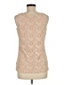 Susan Graver Tan Sleeveless Blouse Size M - photo 2