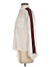 Charlotte Russe 100% Polyester Color Block Ivory Long Sleeve Blouse Size S - photo 5