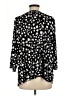 Susan Graver Black 3/4 Sleeve Blouse Size M - photo 2