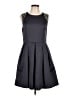 Shoshanna 100% Polyester Solid Gray Cocktail Dress Size 10 - photo 1