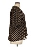 Sanctuary 100% Polyester Polka Dots Black 3/4 Sleeve Blouse Size 1X - photo 4