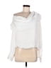 Dance & Marvel White 3/4 Sleeve Blouse Size L - photo 1