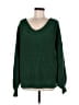 Impressions 100% Acrylic Solid Green Pullover Sweater Size S - photo 1