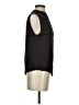 MNG 100% Polyamide Color Block Brown Black Sleeveless Blouse Size S - photo 4