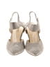 Paul Green Metallic Gray Heels Size UK 6 / US 8 - photo 2