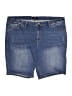 Ellos Blue Denim Shorts Size 26 waist - photo 1