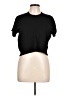 Marimekko 100% Wool Black Short Sleeve Turtleneck Size L - photo 1