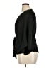 ASOS 100% Polyester Black 3/4 Sleeve Blouse Size 14 - photo 5