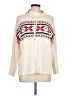Chaps 100% Cotton Ivory Pullover Sweater Size L - photo 1