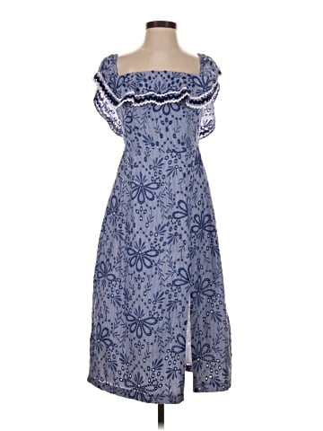 Red Carter Casual Dress (view 1)