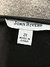 Joan Rivers Black Sleeveless Blouse Size 2X - photo 7