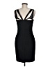 Cynthia Steffe Solid Black Cocktail Dress Size 8 - photo 2