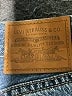 Levi's 100% Cotton Blue Jeans Size 27 waist - photo 7