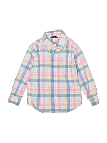 Janie and Jack Long Sleeve Button-Down Shirt (view 1)