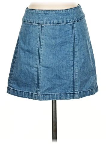 Free People Denim Skirt (view 1)