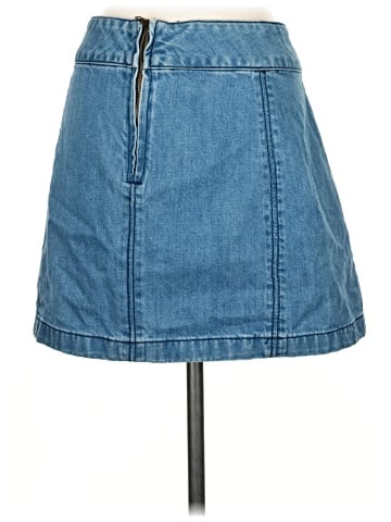 Free People Denim Skirt (view 2)