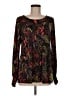 Susan Graver Black Long Sleeve Blouse Size M - photo 1