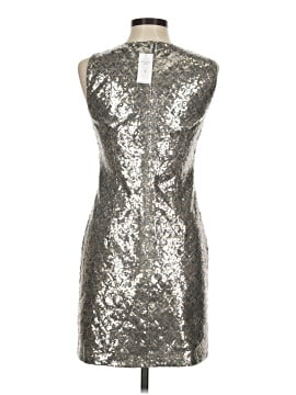 banana republic cocktail dresses Women's Ruched Mesh Midi Dress Gold Floral Tile Petite Size 00 Viscose Condition Navy Blue Banana Republic Drop
