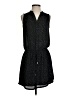dalia 100% Polyester Polka Dots Black Casual Dress Size XS - photo 1