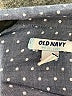 Old Navy 100% Cotton Polka Dots Blue Long Sleeve Button-Down Shirt Size M - photo 7