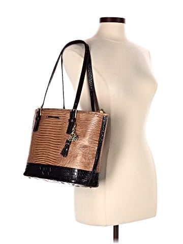 Brahmin Leather Tote (view 2)