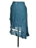 Zara Basic Teal Denim Skirt Size S - photo 2