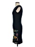 Desigual Graphic Blue Black Cocktail Dress Size S - photo 5