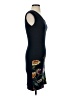 Desigual Graphic Blue Black Cocktail Dress Size S - photo 4