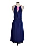 T Tahari Solid Blue Cocktail Dress Size S - photo 2