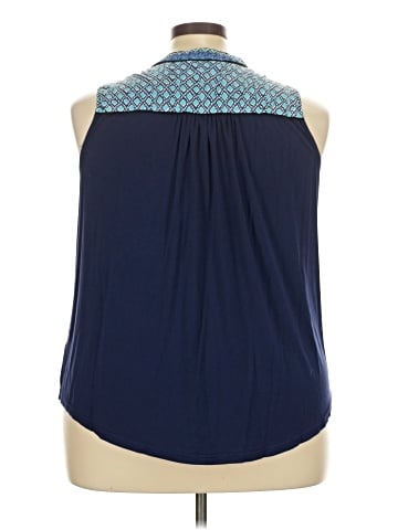 Market and Spruce Sleeveless Blouse (view 2)