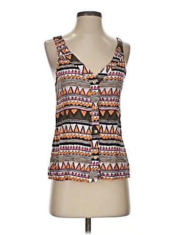 Bee Stitched Sleeveless Blouse (view 1)