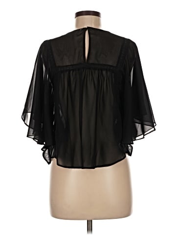 En Creme 3/4 Sleeve Blouse (view 2)