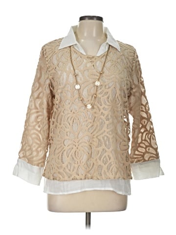 Alfred Dunner 3/4 Sleeve Blouse (view 1)