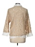 Alfred Dunner 100% Polyester Ivory 3/4 Sleeve Blouse Size 10 - photo 2