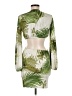 Forever 21 Tropical Green Cocktail Dress Size M - photo 2