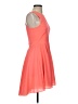 Naven 100% Polyester Solid Orange Cocktail Dress Size XS - photo 4