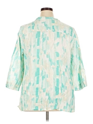 JM Collection 3/4 Sleeve Blouse (view 2)