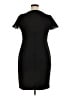 Glamour Solid Black Cocktail Dress Size 14 - photo 2