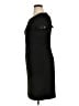 Glamour Solid Black Cocktail Dress Size 14 - photo 5