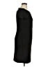 Glamour Solid Black Cocktail Dress Size 14 - photo 4