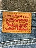 Levi's Hearts Blue Jeans Size 27 waist - photo 7
