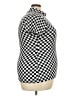 rue21 Checkered-gingham Black Short Sleeve Turtleneck Size 3X - photo 4