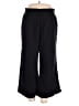 Lands' End 100% Cotton Solid Black Casual Pants Size 1X - photo 1