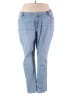 Hollister Stripes Blue Jeans Size 35R - photo 1