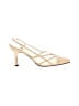 Stuart Weitzman Gold Heels Size 7 1/2 - photo 1
